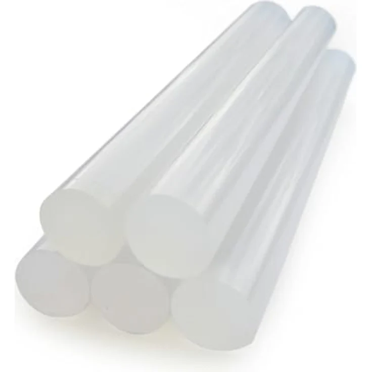 Tacwise 0476 Niedrigtemperatur Klebesticks, 7,4 mm x 100 mm, Packung mit 12 Stück, klar, geeignet für hitzeempfindliche Materialien – Bild 2