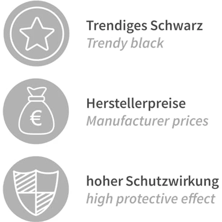 HYGOSTAR Latex-Handschuh DIABLO, S, schwarz, puderfrei Länge: 240 mm, für Allergiker, lebensmittelecht, reißfest, extrem dehnbar & widerstandsfähig, aus Naturkautschuk, Rollrand, ausgezeichnetes Tastgefühl, texturierte Oberfläche beinhaltet: 100 Stück i – Bild 7