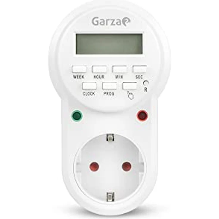 Garza 400602 programmierbarer Digital-Timer, Weiß – Bild 5