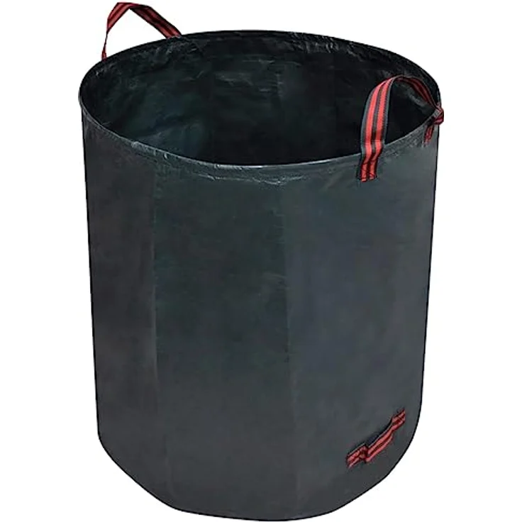 vidaXL Abfallbeutel, 272 l, 150 g/qm, Dunkelgrün, 4 Stück, reißfest und wasserabweisend – Bild 3