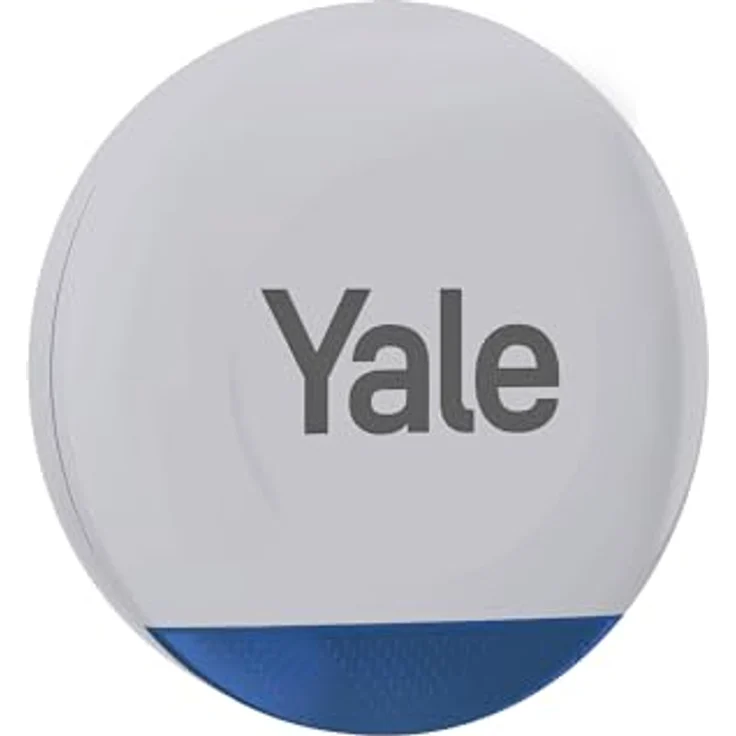 Yale Außensirene Grau, Einstellbare Sirene mit bis zu 100 dB, Blinkende LED-Leuchten, Echtzeit-Benachrichtigungen, Yale Horizon+ Technologie 1 km Reichweite, Kompatibel mit Yale Smart Alarm – Bild 2