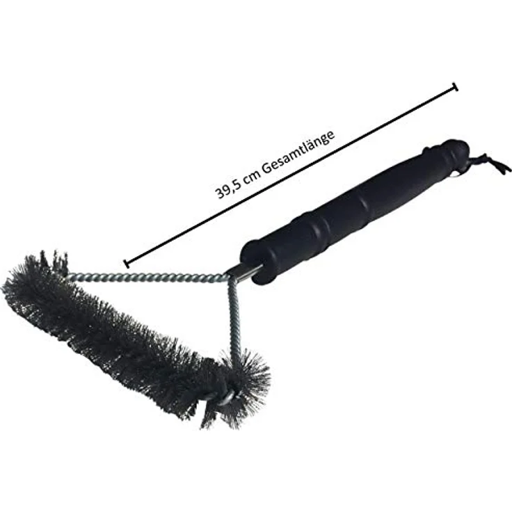 Grillfuerst Grillbürste mit Edelstahl Borsten 39,5 cm - Grill Reinigungsbürste für Grillrost, Grillrost Bürste mit breitem 3-seitigen Bürstenkopf – Bild 3