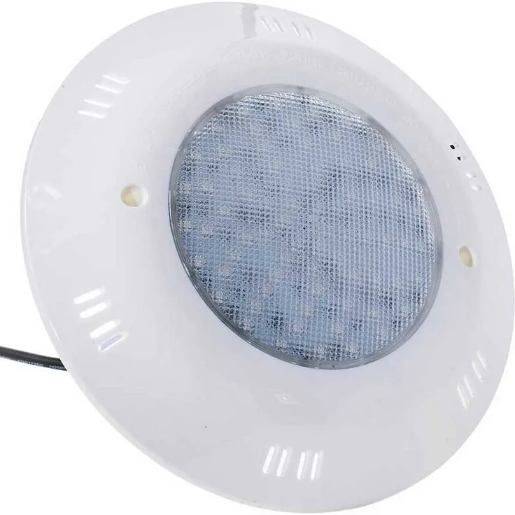 Heissner SMART LIGHT Pool-Wandeinbaustrahler, 25W RGB, Ø290mm, WLAN-Steuerung, warm-weiß