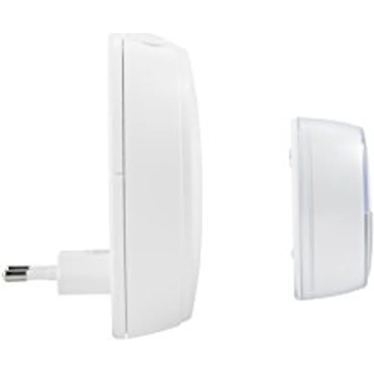 Legrand, Funkklingel-Set Komfort 230V mit wasserdichtem Klingeltaster (IP44) batteriebetrieben, 1x Gong mit Plug-in für Steckdosen, 15 Melodien, 1x Klingeltaster 100m Reichweite, 094254 – Bild 3