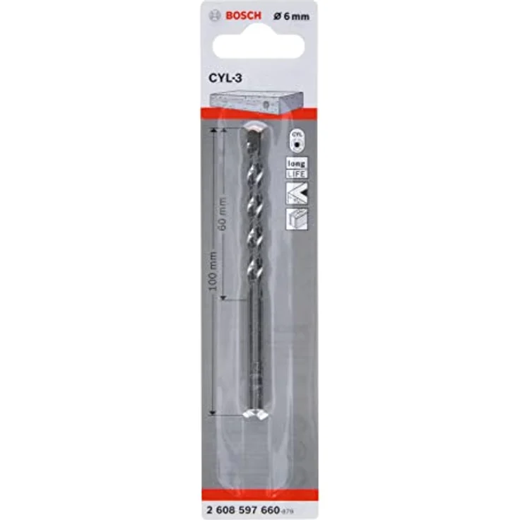 Bosch Professional Pro Betonbohrer CYL-3 (Ø 6 mm) – Bild 2
