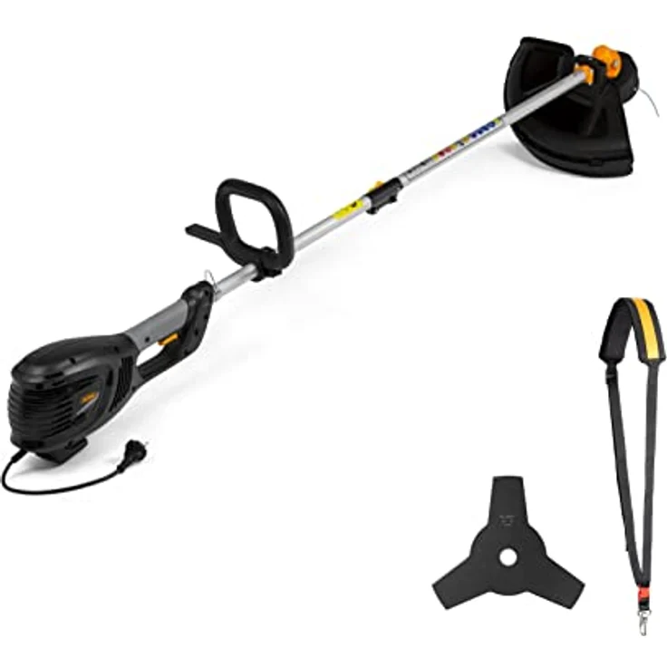 ALPINA Elektro-Motorsense ABR 1.0 EJ (1000 Watt, Arbeitbreite Faden 37 cm, 3-T-Messer 20 cm, Tap&Go Fadenspule) – Bild 2