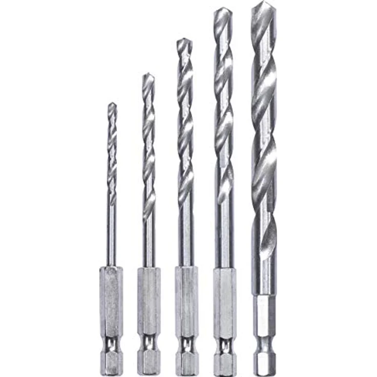 kwb 108805 22-teilige Bit und Bohrer-Box m. Sechkant-Schaft, 5 x HSS Metallbohrer und Bits PH, PZ u. Torx im Set inkl. Senker, Bit-Halter u. Steckschlüssel-Bits – Bild 7