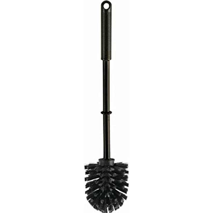 haug bürsten - WC Rundbürste in Schwarz zur komfortablen Reinigung ihres WCs - Maße: 360 x 80 x 80 mm - Made in Germany – Bild 1
