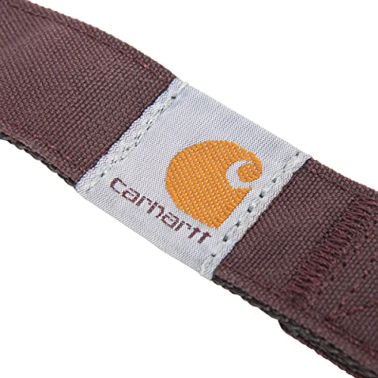 Carhartt Nylon Duck Dog Leash, Deep Wine, Large - Robuste Hundeleine mit Enten-Leinen-Gewebe, reflektierenden Nähten und Metallverschluss – Bild 4