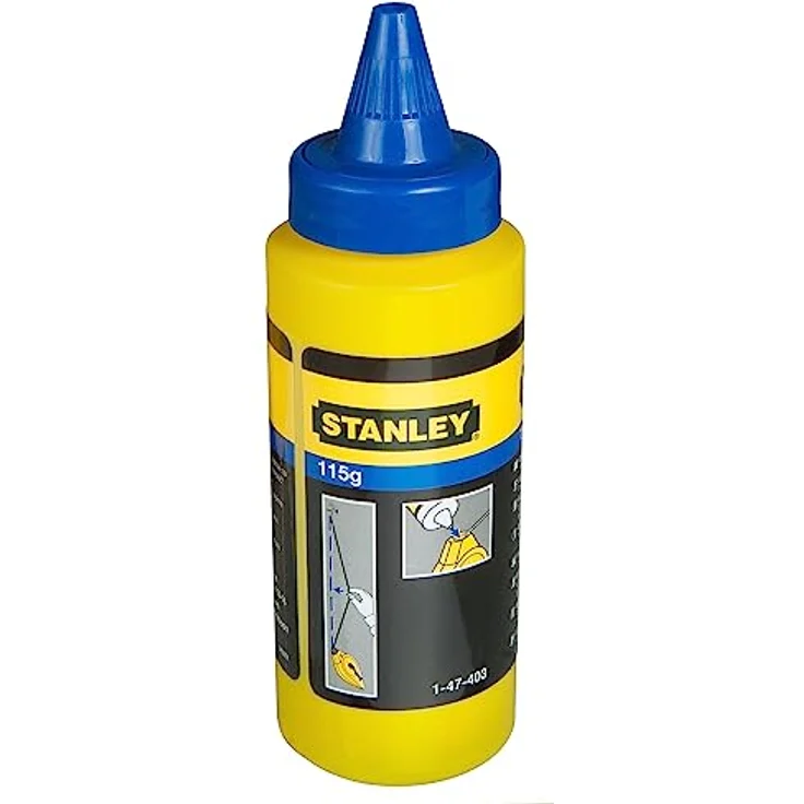 Stanley Schlagschnur, ABS-Kunststoff (Schiebefach, Edelstahl Endhaken, für 30 m Schnur) 0-47-440 – Bild 2