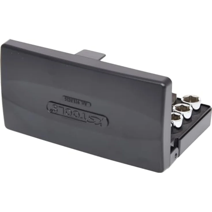 KS Tools Bit- und Steckschlüsselset 1/4" CHROMEplus, 26-tlg, hochglanz verchromt, Chrom Vanadium, inkl. Kunststoffkoffer, FlankTraction-Profil – Bild 3