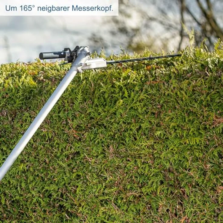 Scheppach IXES 20V Akku-Multifunktionswerkzeug BC-MFH400-X Set, 4-in-1 mit 2 Akkus (2 Ah) und bürstenlosem Motor für Gartentrimmen, Schneiden und Hochsägen – Bild 6