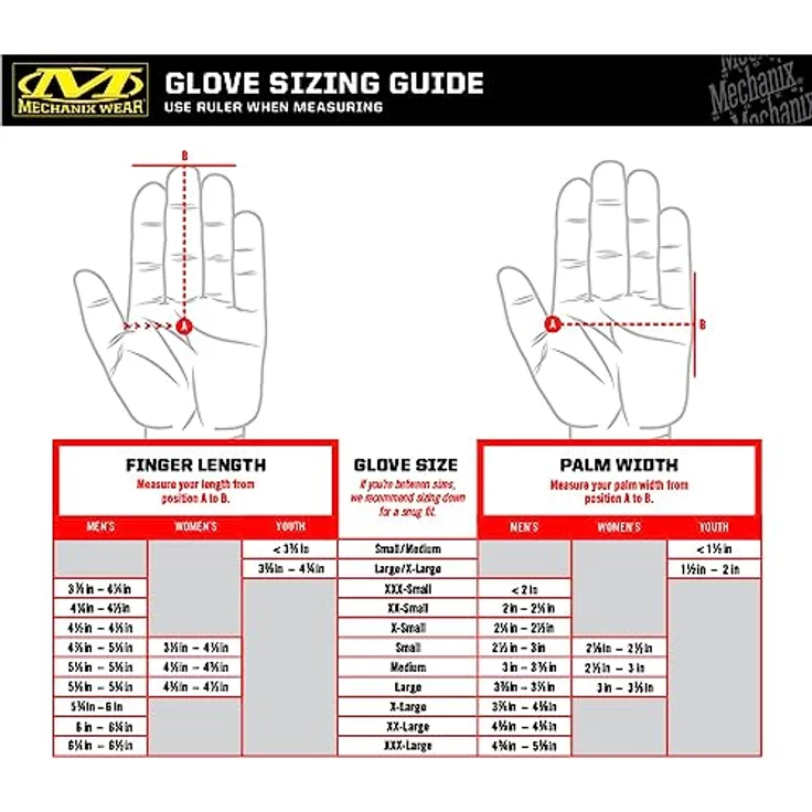 Mechanix Wear Original Handschuhe (Large, Rot) - Preisvergleich – Bild 5