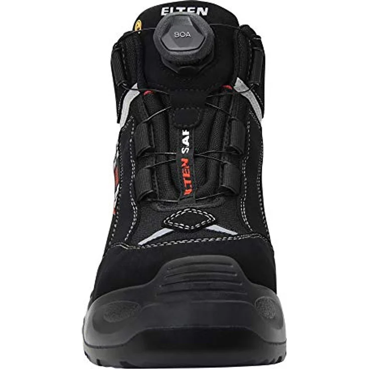 Elten Sicherheitsschuhe breite Schnürstiefel S3 BOA, wasserabweisend, mit Aluminiumkappe und rutschfester PU/PU-Laufsohle, Größe 42 – Bild 2