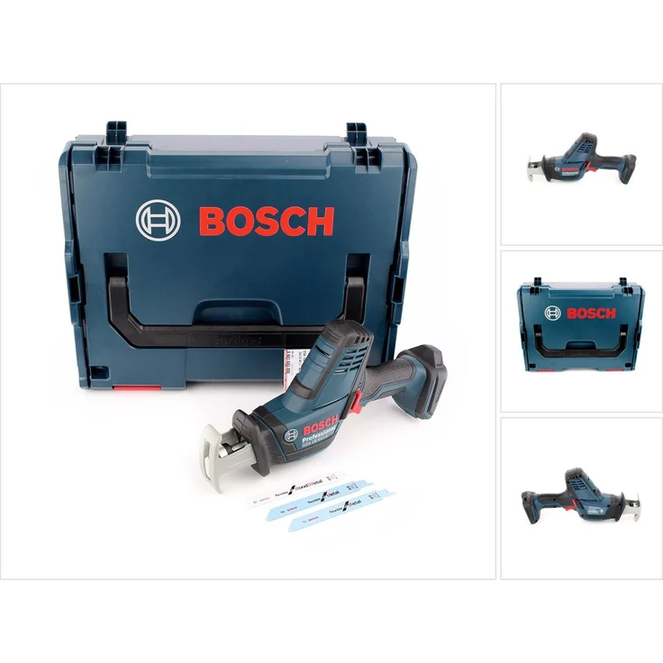 Bosch Professional Professional 18V System Akku Säbelsäge GSA 18 V-LI C (Compact Version, 3x Säbelsägeblatt, ohne Akkus und Ladegerät, in L-BOXX) – Bild 7