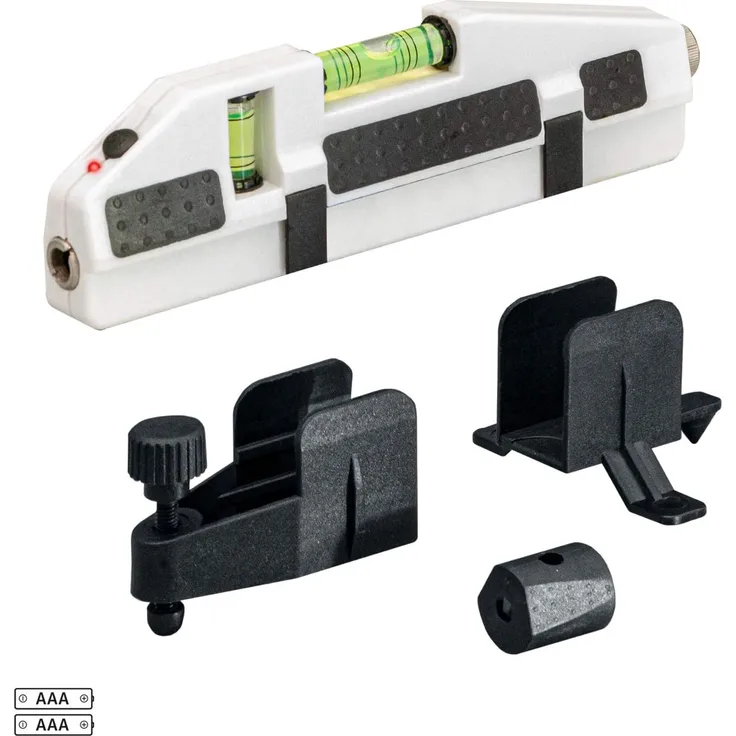 Laserliner Laser-Wasserwaage 21 cm HandyLaser Plus 025.04.00A horizontale und vertikale Libelle