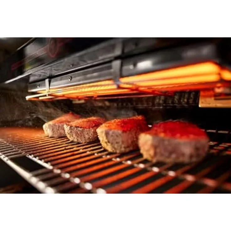 Weber Summit FS38X E, Smart Gasgrill mit 5 Brennern, Touchscreen und Smartphone-Steuerung, schwarz – Bild 5