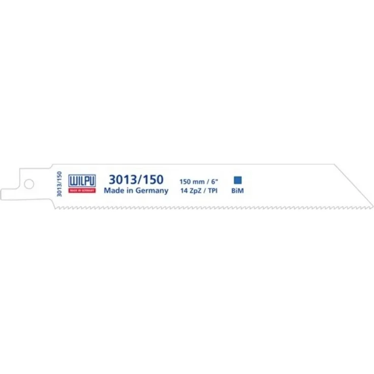 ALARM Werkzeuge Säbelsägeblatt 56060023, 5er Pack HSS Bimetall, gewellt für Stahl und Buntmetall, 180 mm Länge