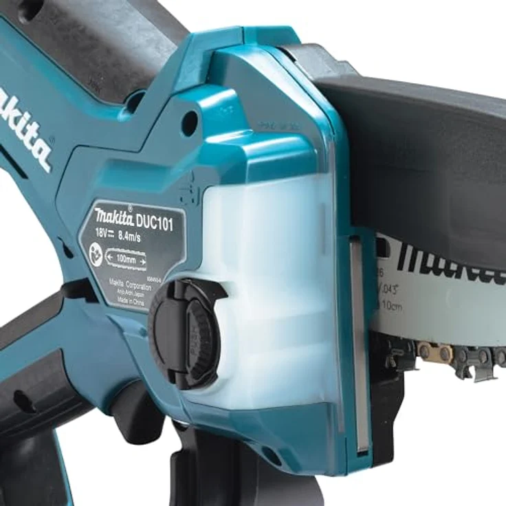 Makita Akku-Astsäge Kettensäge - DUC101Z - 18V - 10cm - ohne Akku – Bild 7