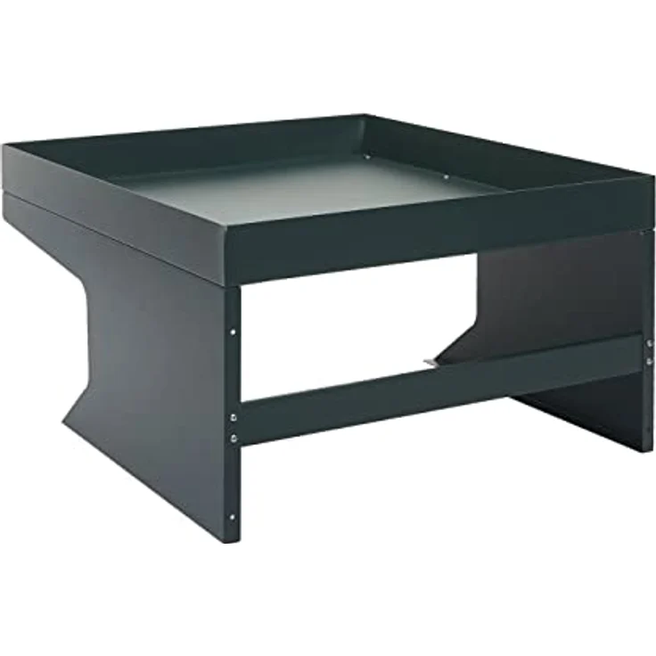 PROREGAL Mähroboter-Garage mit Pflanzkasten, wetterfester Stahl-Konstruktion, 37x60x70cm, grün – Bild 7
