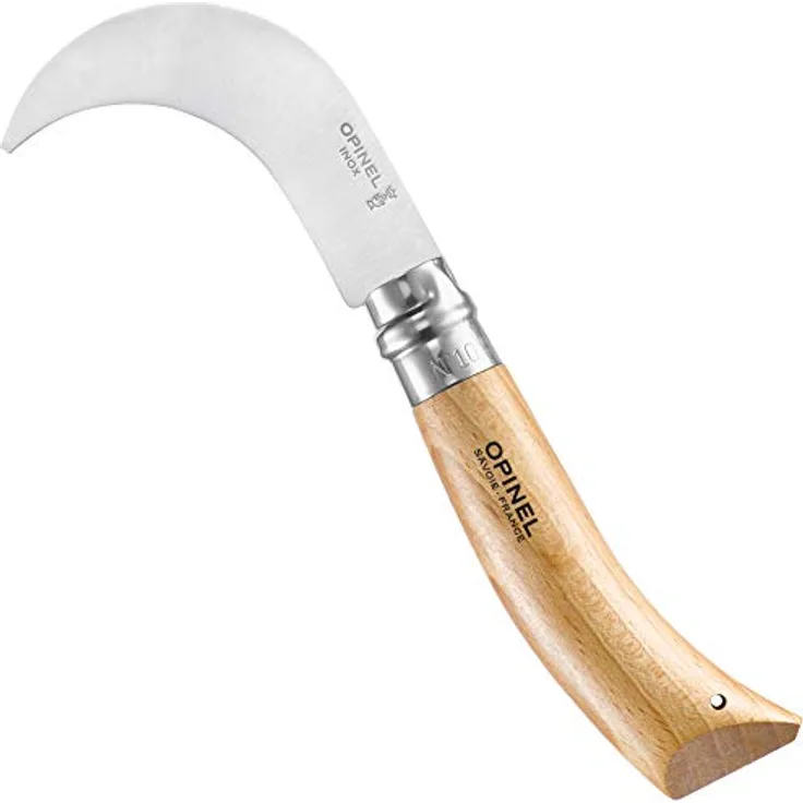 Opinel Uni Nr.10 Gärtnermesser, Braun, 19.5