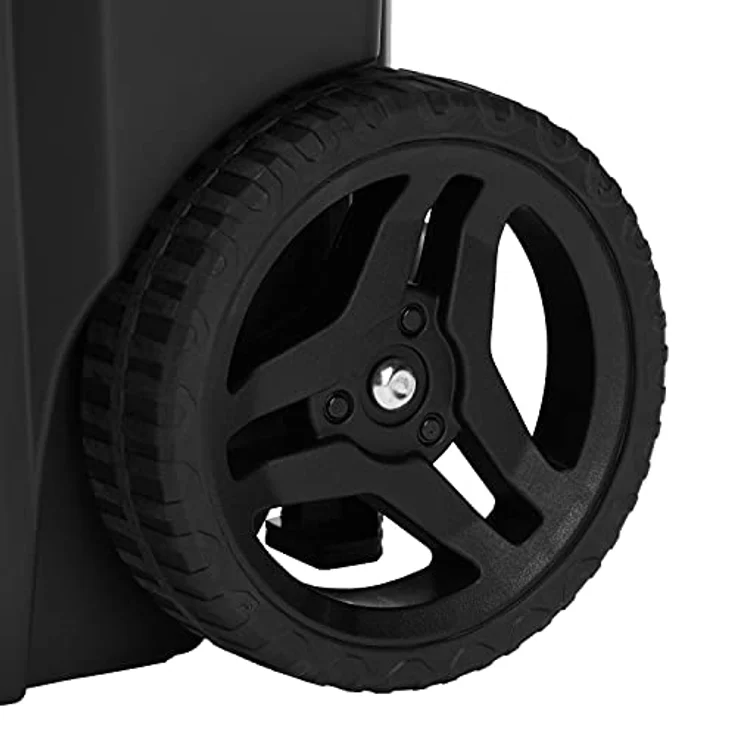 Keter Curver Box on Stack'n'Roll Wheels, Werkzeugkoffer aus robustem Technopolymer mit Rollen, platzsparendes Stapeldesign – Bild 5