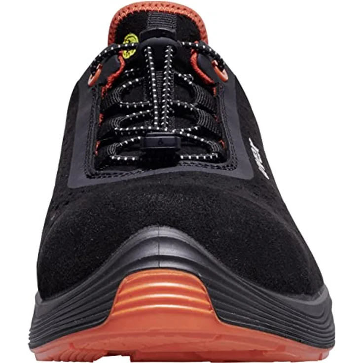 Uvex 1 G2 Sicherheits-Halbschuh, Größe 45, S1 ESD SR, atmungsaktiv, schwarz/rot, mit innovativer Sohlentechnologie und auswechselbarem Komfortfußbett – Bild 3