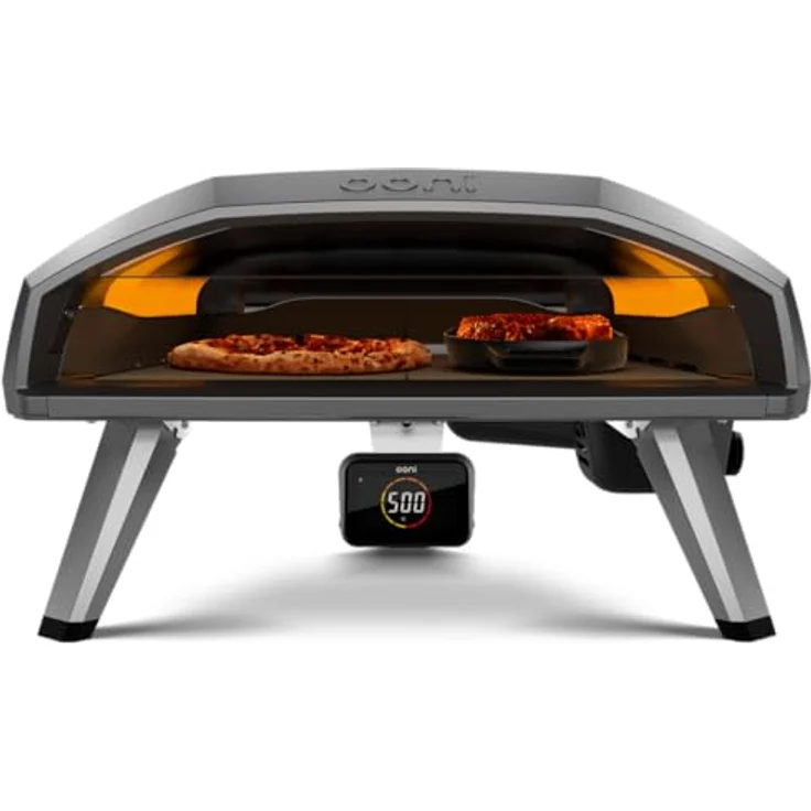 Ooni Koda 2 Pro, Gas Pizzaofen mit G2 Gas-Technologie™, Bluetooth-fähigem Ooni Connect™ Digital Temperature-Hub und großzügiger Kochfläche – Bild 2