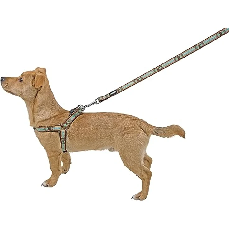 Kerbl 80270 Geschirr Wild Life, braun, aus hochwertigem Nylongewebe mit stabilen Beschlägen, 35 x 60 cm, 20 mm – Bild 3