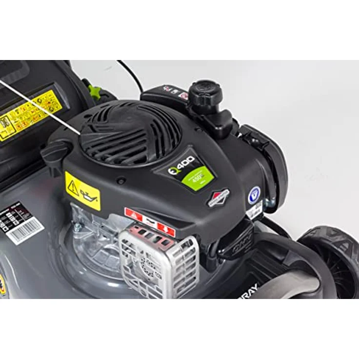 NAC B&S 300E 125c EQ2-300, Benzin-Rasenmäher mit 42 cm Schnittbreite, 6 Schnittstufen und 45 l Fangbehälter – Bild 18
