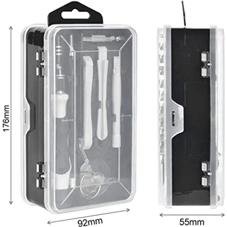 BAYLI Werkzeugkoffer 115 Teiliges Handy Reparatur Werkzeugset, Feinmechaniker Präzisions – Bild 3