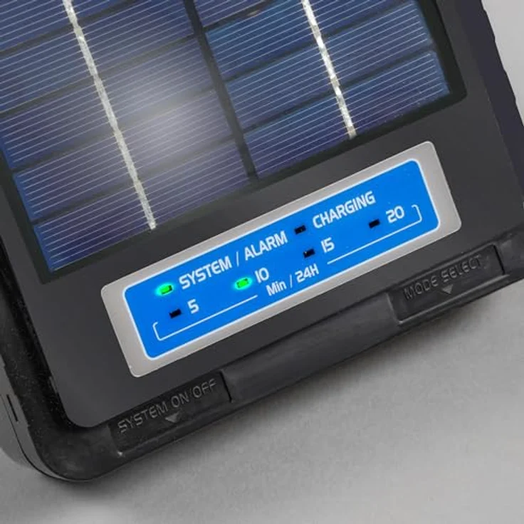 Esotec WaterDrops 20, kompaktes Solar Bewässerungssystem mit 20 Wassertropfern, automatischem Timer und energieeffizienter Tropfbewässerung für Garten, Balkon und Beete – Bild 2