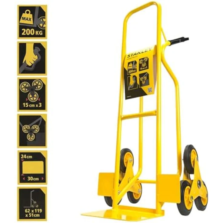 Stanley Sackkarre 200kg -äußerst robust, 1 Stück, SXWTD-HT523 – Bild 6