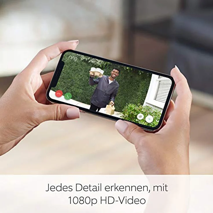 Ring Video Doorbell Wired WiFi black – Bild 3