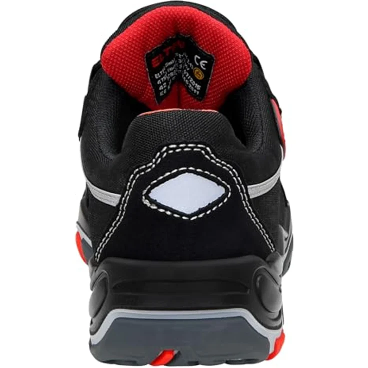 ELTEN SENEX ESD S3S Sicherheitsschuh, hydrophobierte Mikrofaser, atmungsaktives Textilfutter, ESD PRO Einlegesohle, TPU/PU Sohle TRAINERS, schwarz – Bild 6