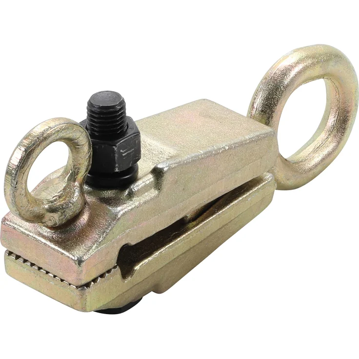 BGS Karosserie-Richtklemme 43 mm, Türgriff + Fenstergriff, max. 5 t Zugrichtung, seitlich 2 t, blau – Bild 1