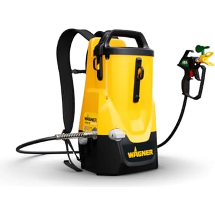 WAGNER Akku-Farbsprühsystem Control Pro 300 Move 18V Baretool, flexibles Spritzen als Rucksack oder stationär, *OHNE Akku + Ladegerät*, leichte Airlesspistole mit innovativer Düsentechnologie