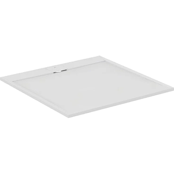 Ideal Standard Ultra Flat S i.life Quadrat-Brausewanne, 1200x1200x30mm, Mineralguss mit rutschhemmender Oberfläche, Ablaufmitte – Bild 2