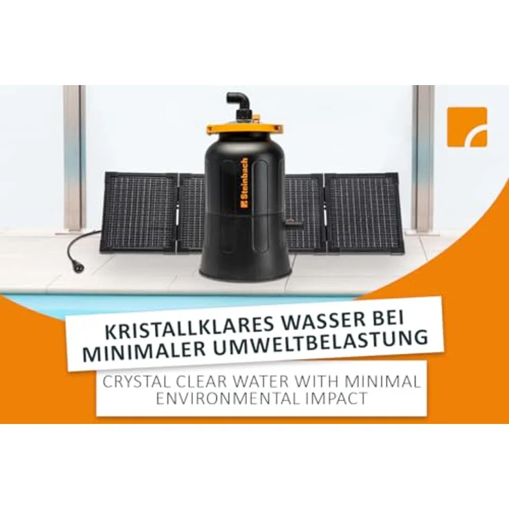 Steinbach Pool Filterpumpen Solarfilteranlage "FXS38" mit 4.500 l/h Pumpenleistung – Bild 4