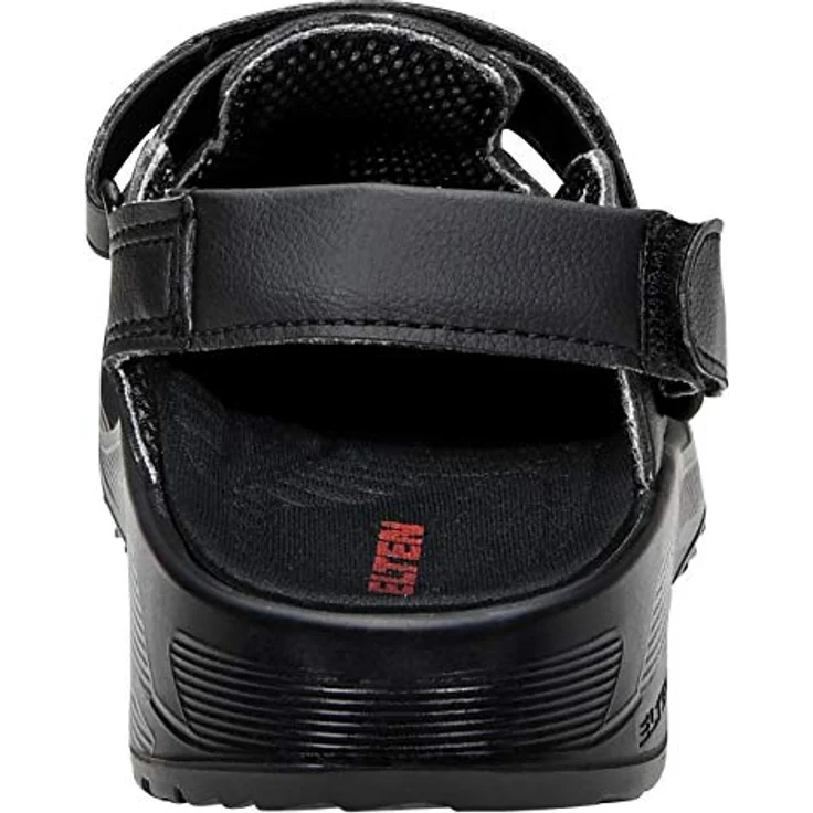 ELTEN Clog MICHEL black ESD SB, Herren, Textil, Stahlkappe, leicht, klassisch, Schwarz, Größe: 48 – Bild 3