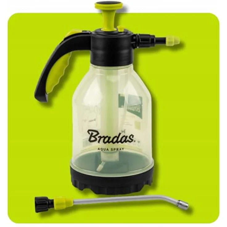 Bradas Garden Care AQUA SPRAY CL, 1,5L Drucksprüher mit einstellbarem Sprühkopf, ergonomischem Griff und Füllstandsanzeige, säurefest für Pflanzenpflege und Unkrautvernichtung – Bild 3