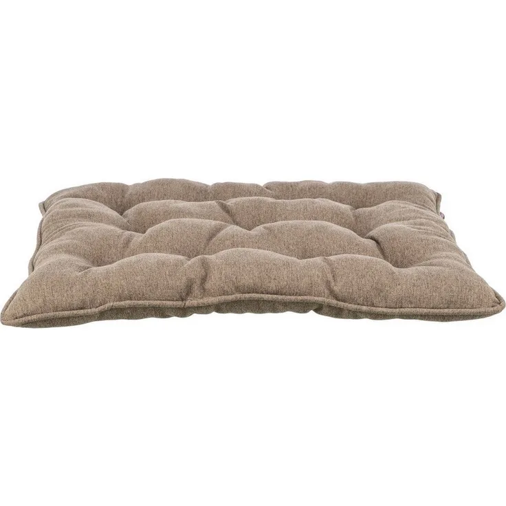 TRIXIE Kissen Caliente, hochwertiges Hundekissen aus Polyester, waschbar bis 95 °C, braun