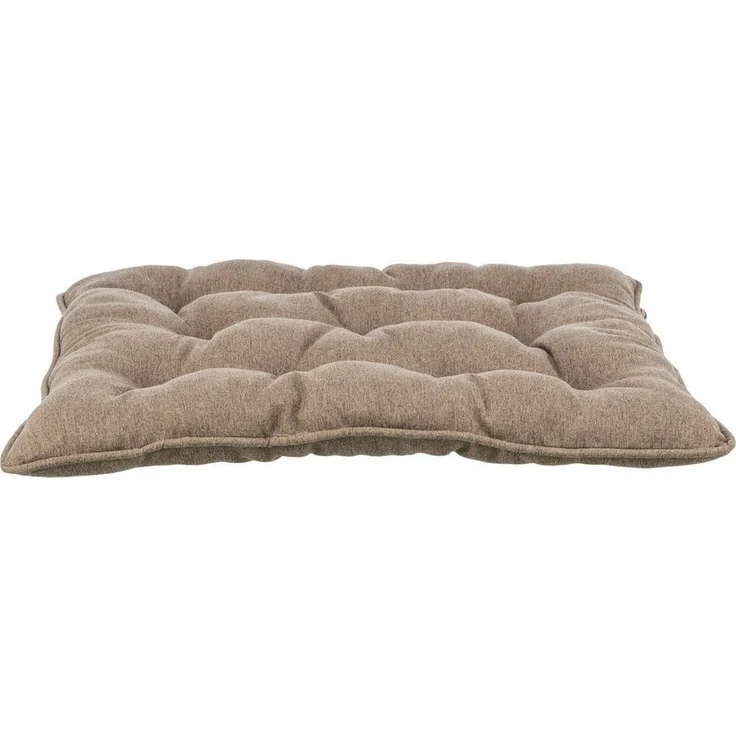 TRIXIE Kissen Caliente, hochwertiges Hundekissen aus Polyester, waschbar bis 95 °C, braun