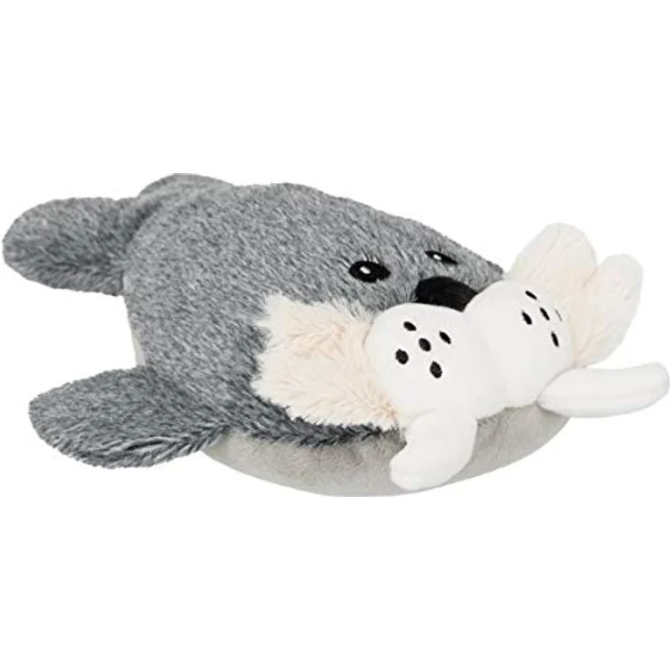 TRIXIE Be Nordic Plüschtiere für Hunde Walross Til – maritimes Kuscheltier für Hunde zum Spielen und Kuscheln – robust & langlebig - 36044 – Bild 3