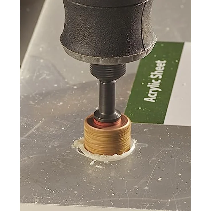 Dremel MAX Schleifband mit Schleifdorn (408DM) Hartmetallbeschichtete Trommel 12,7mm zum Schleifen und Bohren mit MAX Life Haltbarkeit und lang anhaltender Leistung mit Dremel Multifunktionswerkzeug – Bild 3