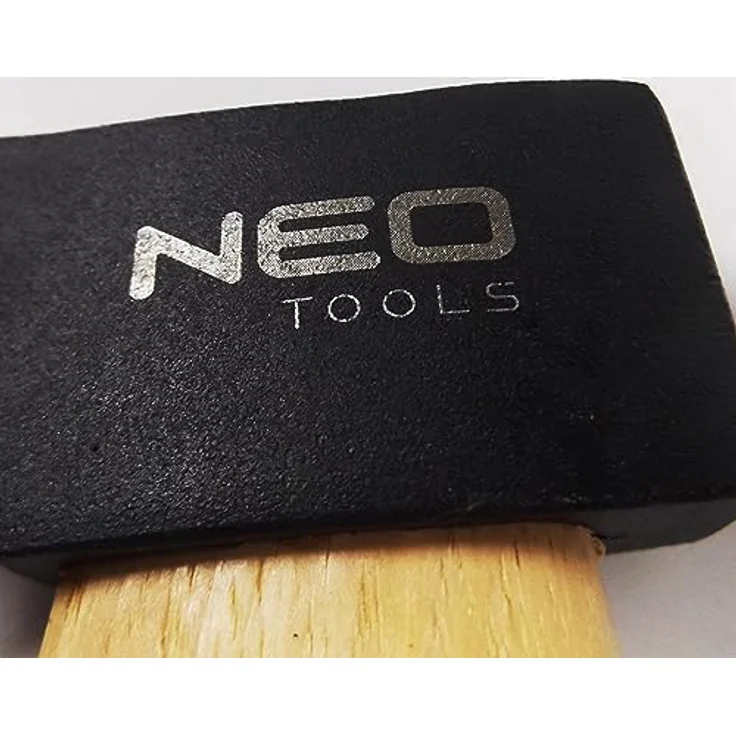 NEO TOOLS Axt 1250 g, Hickory-Schaft, zonenweise gehärtete Schlagfläche für vielseitigen Einsatz – Bild 5