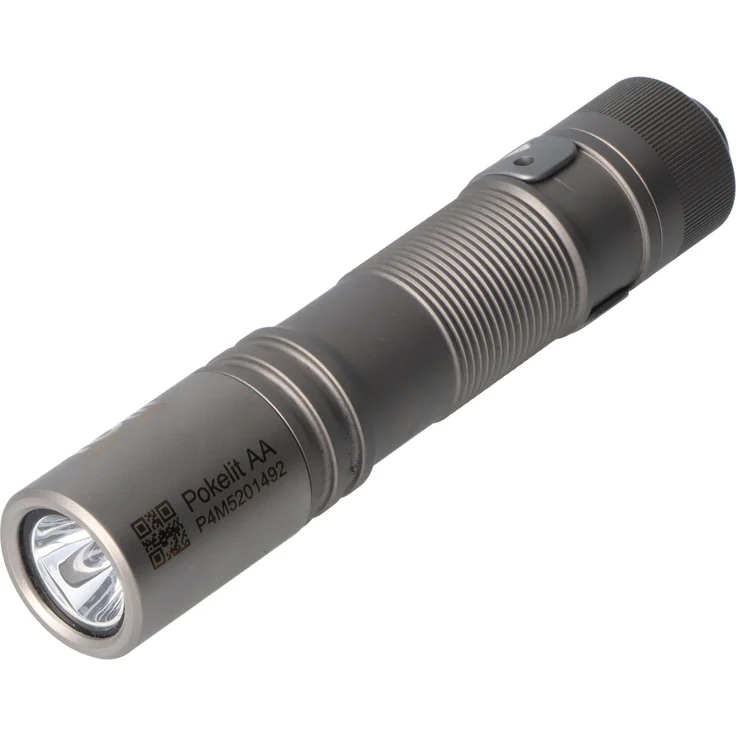 AceBeam Pokelit AA, 10th Anniversary Edition, Taschenlampe mit 500 Lumen, Titan-Gehäuse und Jubiläumsgravur