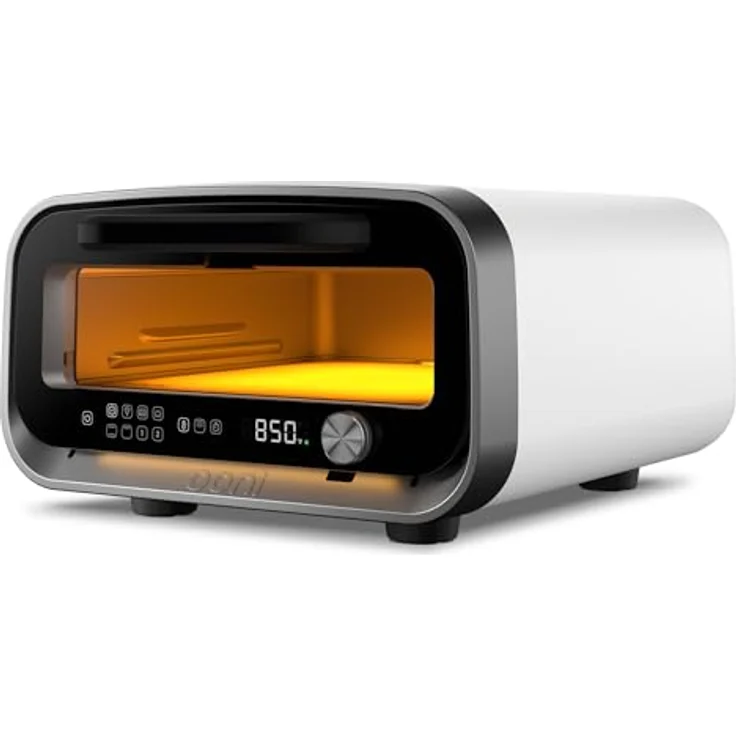 Ooni Volt 2, Elektrischer Pizzaofen mit Pizza Intelligence™, 450°C, kompakt für 13 Zoll Pizzen, schwarz – Bild 1