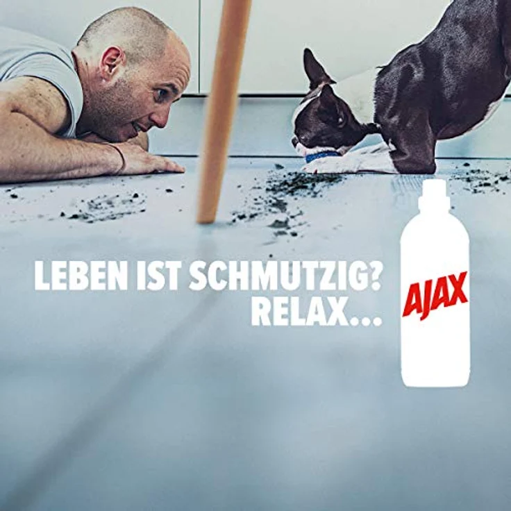 AJAX Ajax Allzweckreiniger Hibiskusblütenduft 1L - 100% Reinigungskraft - Umweltfreundlich (1e Allzweckreiniger, Hibiskusblütenduft) – Bild 9