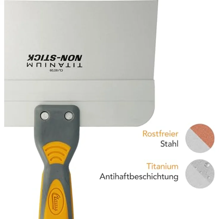 Clauss Titanium Non-Stick-Gelenkspachtel, 20.3 cm / 8 Zoll, 1 Stück, 18739 – Bild 4